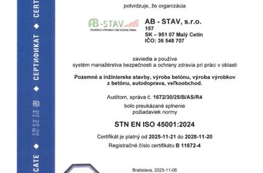 Certifikát 3